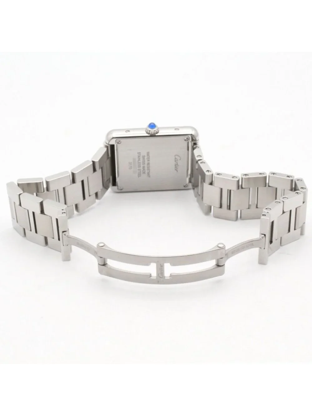 Cartier Watch Tank Solo SM Pink Stainless Steel